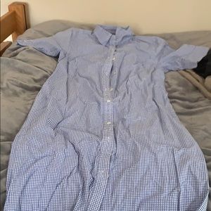 Blue Plaid Summer dress